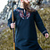 Leonardo Carbone Tunik Viking Snorri, czarny czerwony - Celtic Webmerchant