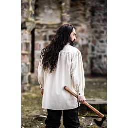 Chemise médiévale William, naturel - Celtic Webmerchant