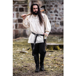 Chemise médiévale William, naturel - Celtic Webmerchant