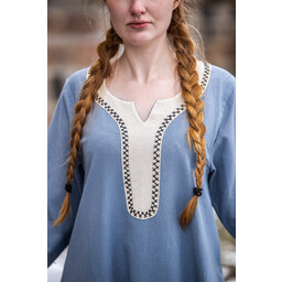 Vestido vikingo Lagertha, azul - Celtic Webmerchant