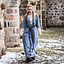 Viking jurk Lagertha, blauw - Celtic Webmerchant