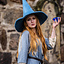 Sombrero de bruja, azul claro - Celtic Webmerchant