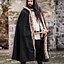 Viking cloak Fjell, black - Celtic Webmerchant