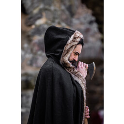 Viking Cloak Fjell, czarny - Celtic Webmerchant