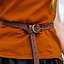 Celtic belt Fionn, light brown - Celtic Webmerchant