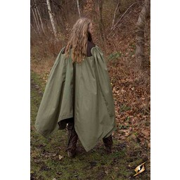 Cloak Tirion grøn-brun - Celtic Webmerchant