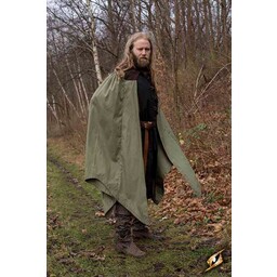 Płaszcz Tirion zielono-brązowy - Celtic Webmerchant