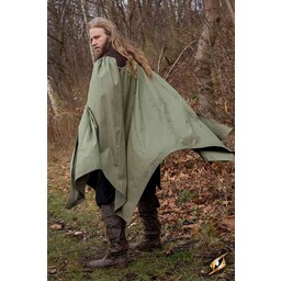 Cloak Tirion grøn-brun - Celtic Webmerchant