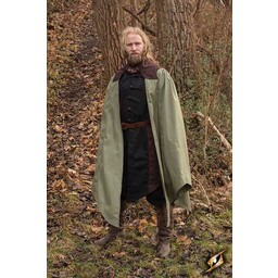 Cloak Tirion grøn-brun - Celtic Webmerchant