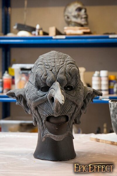 Goblin mask, omålade - Celtic Webmerchant