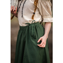 Średniowieczna spódnica Konstanze, zielona - Celtic Webmerchant
