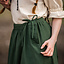 Falda medieval konstanze, verde - Celtic Webmerchant