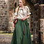 Falda medieval konstanze, verde - Celtic Webmerchant