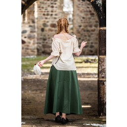 Falda medieval konstanze, verde - Celtic Webmerchant