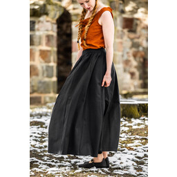 Medieval skirt Konstanze, black - Celtic Webmerchant