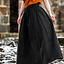 Medeltida kjol Konstanze, svart - Celtic Webmerchant