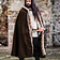 Leonardo Carbone Viking cloak Fjell, brown - Celtic Webmerchant