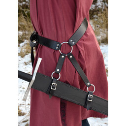 Traditional medieval swordbelt - Celtic Webmerchant