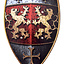 Toy knight shield lions - Celtic Webmerchant