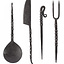 Medieval cutlery set with leather pouch - Celtic Webmerchant