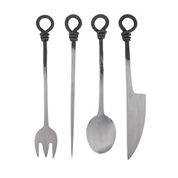 Medieval cutlery set stainless steel - Celtic Webmerchant