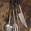 Medieval cutlery set stainless steel - Celtic Webmerchant