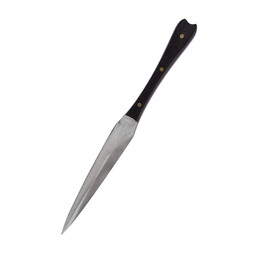 Cuchara de comer medieval y cuchillo de comer, acero inoxidable. - Celtic Webmerchant