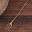 Late Roman fork fuscinula, brass - Celtic Webmerchant