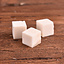 Bone dice blank, set of 3 - Celtic Webmerchant