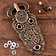 Deepeeka Sutton Hoo buckle, brass - Celtic Webmerchant