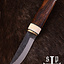 couteau Viking 9e-10e siècle, le type Gotland - Celtic Webmerchant