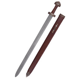 Viking sword island Eigg, leather grip, tempered - Celtic Webmerchant