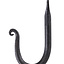 Hand-forged steel wall hook - Celtic Webmerchant