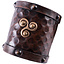 Leren armband Keltische triskelion - Celtic Webmerchant
