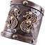 Leder Viking Armband mit Drachen - Celtic Webmerchant