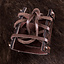 Bracelet en cuir avec Viking dragons - Celtic Webmerchant