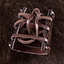 Läder Viking armband med drakar - Celtic Webmerchant