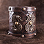 Bracelet en cuir avec Viking dragons - Celtic Webmerchant