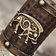 Deepeeka Bracciale guerriero in pelle cinghiale celtico Knocknagael, per pezzo - Celtic Webmerchant