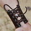 Leather warrior bracelet Celtic boar Knocknagael, per piece - Celtic Webmerchant