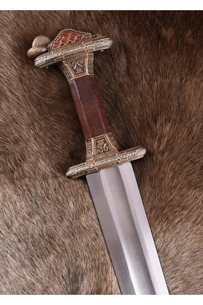 Vendel spada Uppsala settimo-ottavo secolo, impugnatura in ottone - Celtic Webmerchant