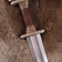 Deepeeka Vendel miecz Uppsala na 7. 8. wiek, mosiężna rękojeść - Celtic Webmerchant