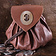 Ulfberth Medieval money pouch Chester, red brown - Celtic Webmerchant
