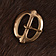 Deepeeka Double buckle brass - Celtic Webmerchant