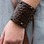 Læder armbånd Finan - Celtic Webmerchant