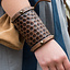 Læder armbånd Cenric - Celtic Webmerchant