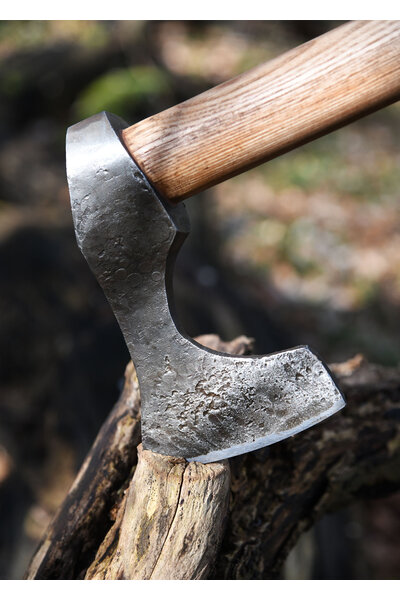 Viking Axe, Hand-Forged Steel, Type B - Celtic Webmerchant