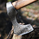 Ulfberth Viking Axe, Hand-Forged Steel, Type B - Celtic Webmerchant