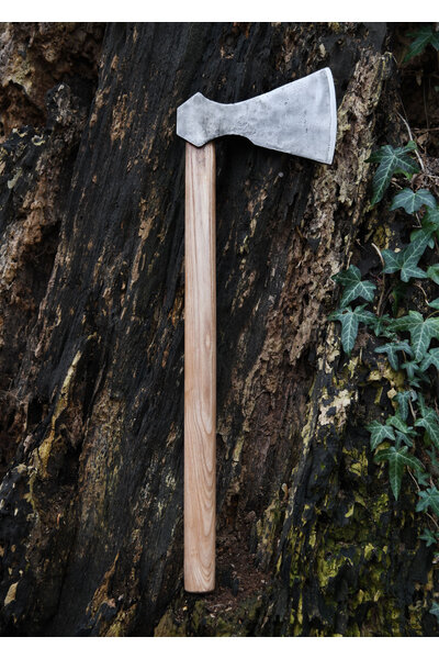 Vikingøks, hånd-smed stål, type F - Celtic Webmerchant