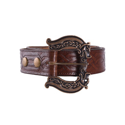 Celtic leather belt, 170 cm - Celtic Webmerchant